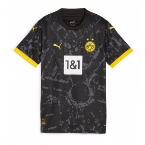 Borussia Dortmund Replika Udebanetrøje Dame 2023-24 Kortærmet
